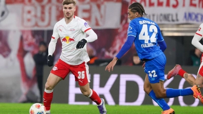 War es der letzte Auftritt von Timo Werner im RB-Trikot? (Foto: Jan Woitas/dpa)