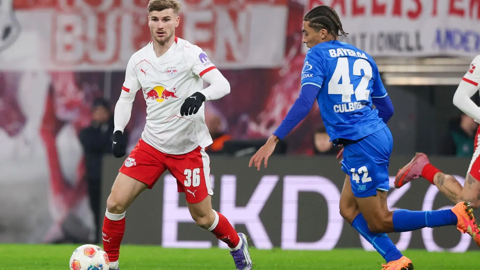 War es der letzte Auftritt von Timo Werner im RB-Trikot? (Foto: Jan Woitas/dpa)