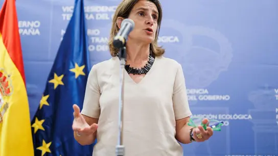 Teresa Ribera ist Ministerin für Ökologischen Wandel von Spanien. (Foto: Alejandro Martínez Vélez/EUROPA PRESS/dpa)