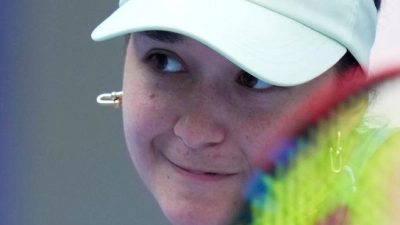 Eva Lys führt das deutsche Tennis-Team in den Playoffs des Billie Jean King Cups an. (Archivfoto) (Foto: Mahesh Kumar A./AP/dpa)