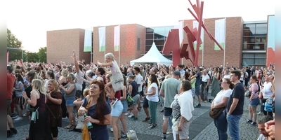 Der Hochschul-Campus war im Juli erstmals Festivalgelände fürs Ansbach Open. (Archivfoto: Martina Kramer)