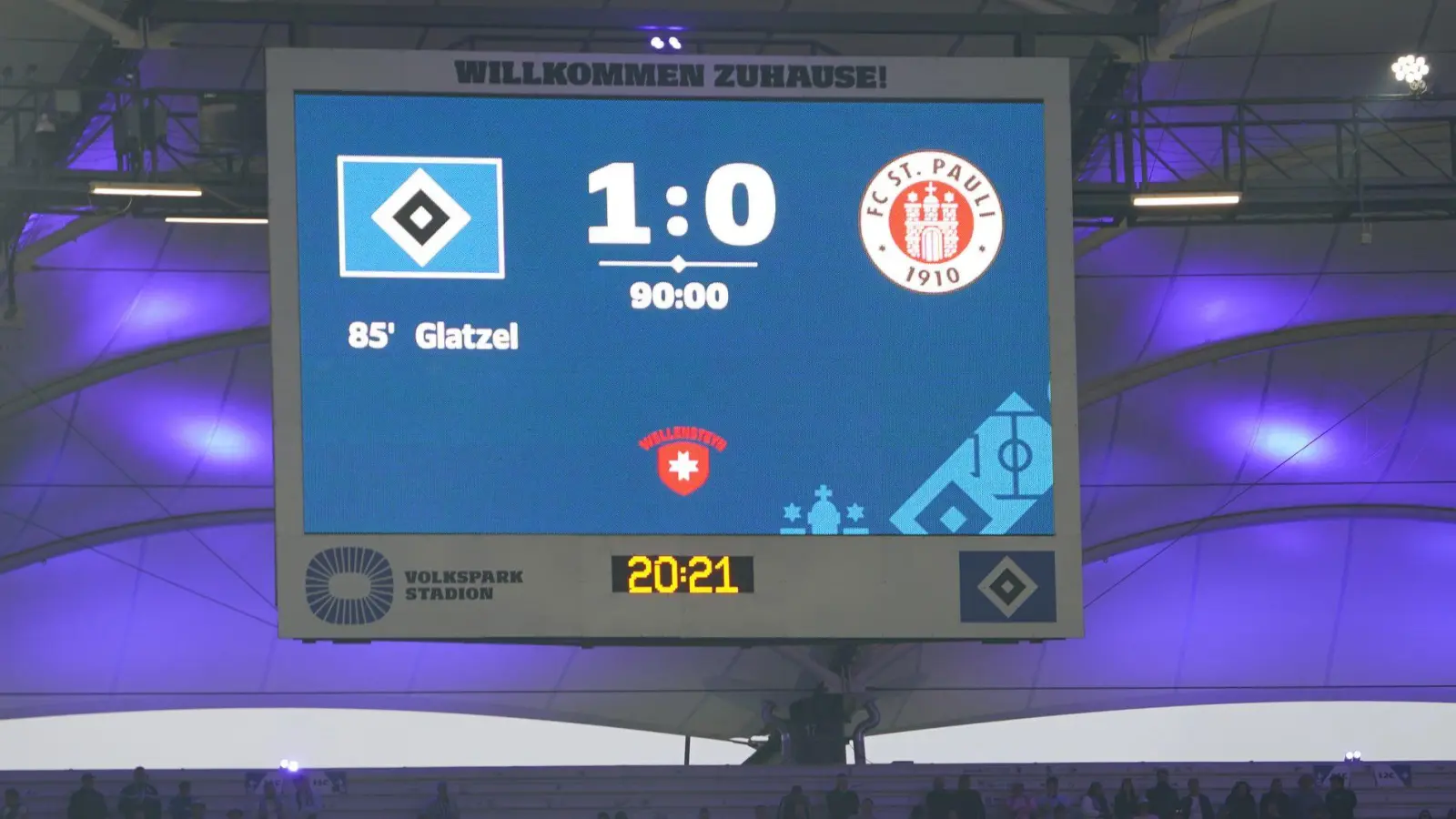 Das Derby ist zurück: der HSV spielt gegen Pauli. (Foto: Marcus Brandt/dpa)