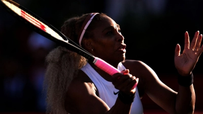 Rückt in London wieder ins Rampenlicht: Serena Williams. (Foto: Adam Davy/PA Wire/dpa)