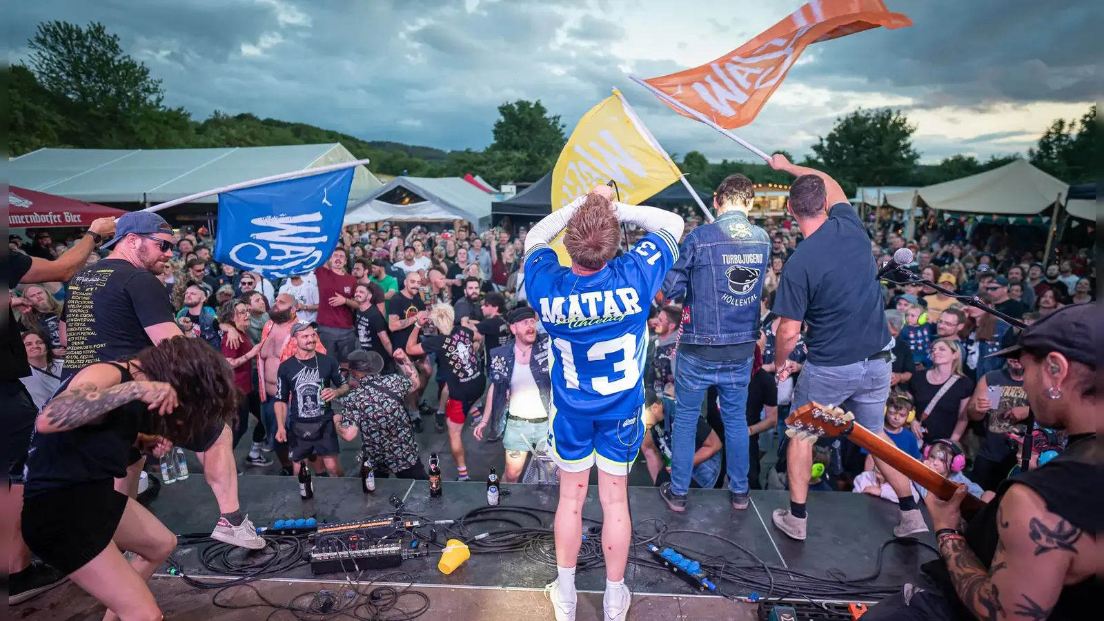 Das Wasted OpenAir am Obernzenner See geht vom 11. bis 13. Juni 2026 in die nächste Auflage. (Foto: Mirko Fryska)