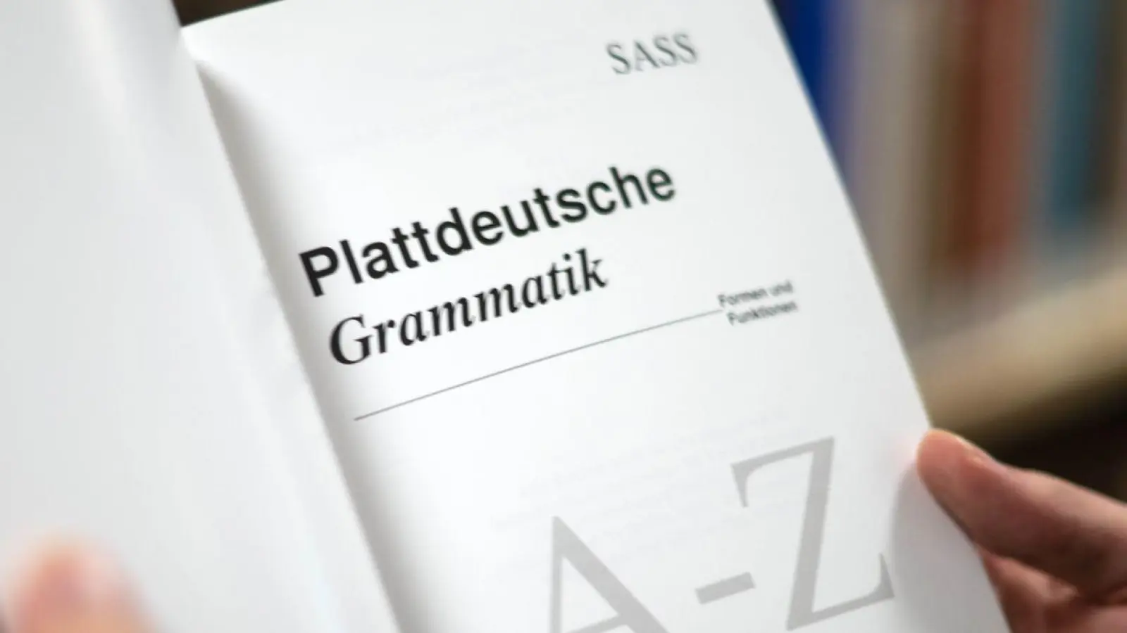 Auch Plattdeutsch hat seine Regeln. (Symbolbild) (Foto: Sina Schuldt/dpa)