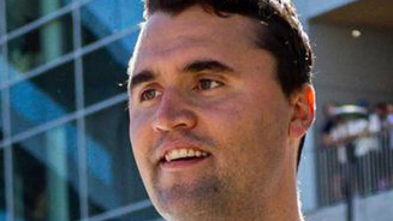 Charlie Kirk war am Mittwoch bei einer Veranstaltung erschossen worden, bei der er mit Studenten politische und gesellschaftliche Themen debattieren wollte. (Foto: Tess Crowley/The Deseret News/AP/dpa)