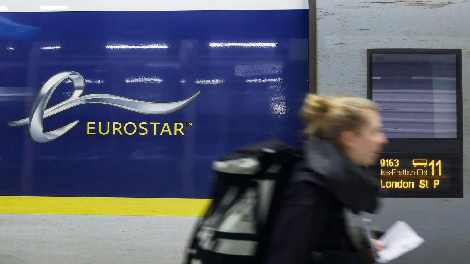 In den frühen 2030ern sollen die Eurostar-Züge von Frankfurt nach London durchfahren - Fahrzeit fünf Stunden. (Archivbild) (Foto: Zhang Cheng/XinHua/dpa)