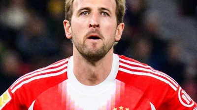 In Stuttgart trumpfte Harry Kane als Drei-Tore-Joker auf. Gegen Sporting Lissabon will er wieder von Anfang an auf Torejagd gehen. (Foto: Tom Weller/dpa)