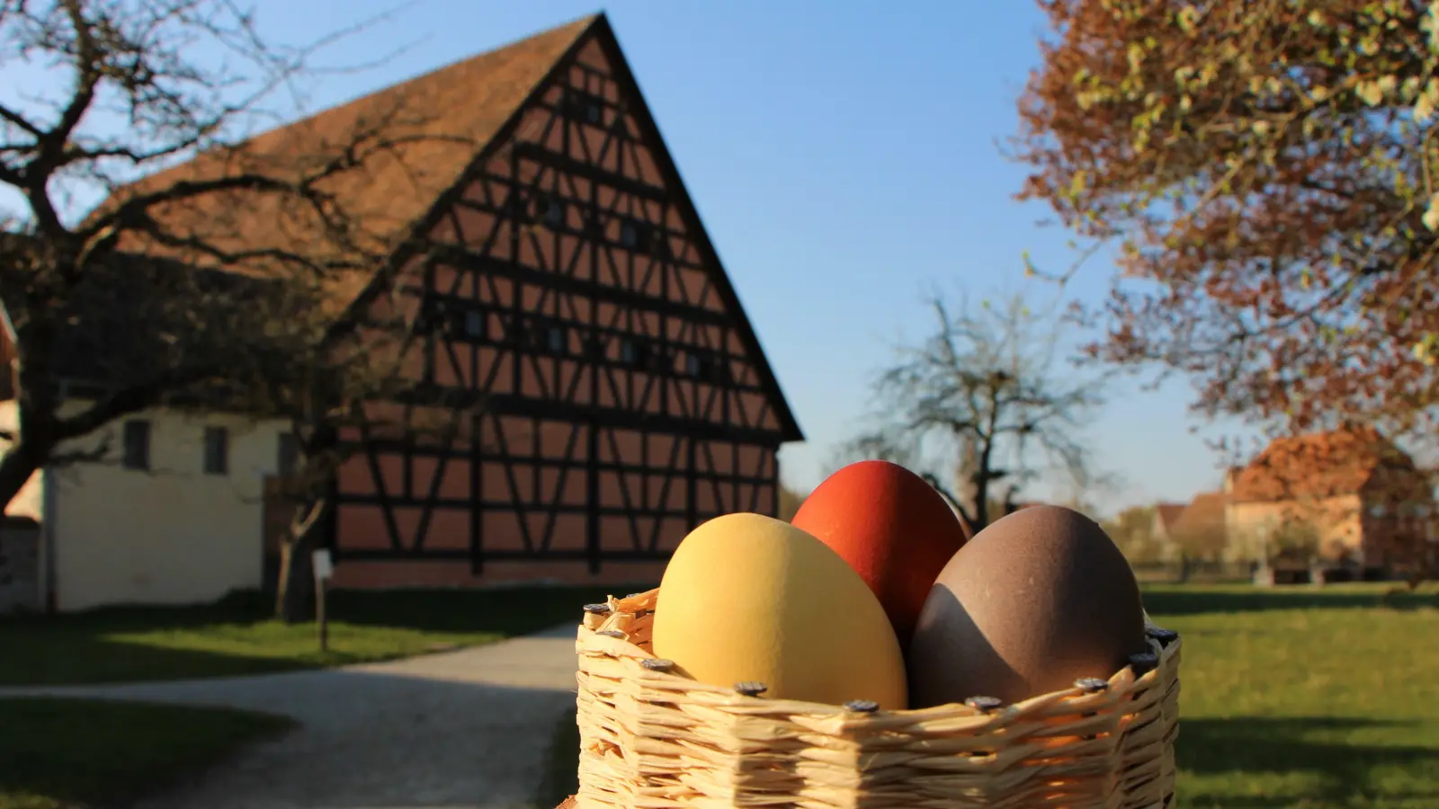 Im Fränkischen Freilandmuseum in Bad Windsheim sind wieder etliche Osteraktionen geplant. (Archivbild: Lisa Baluschek)