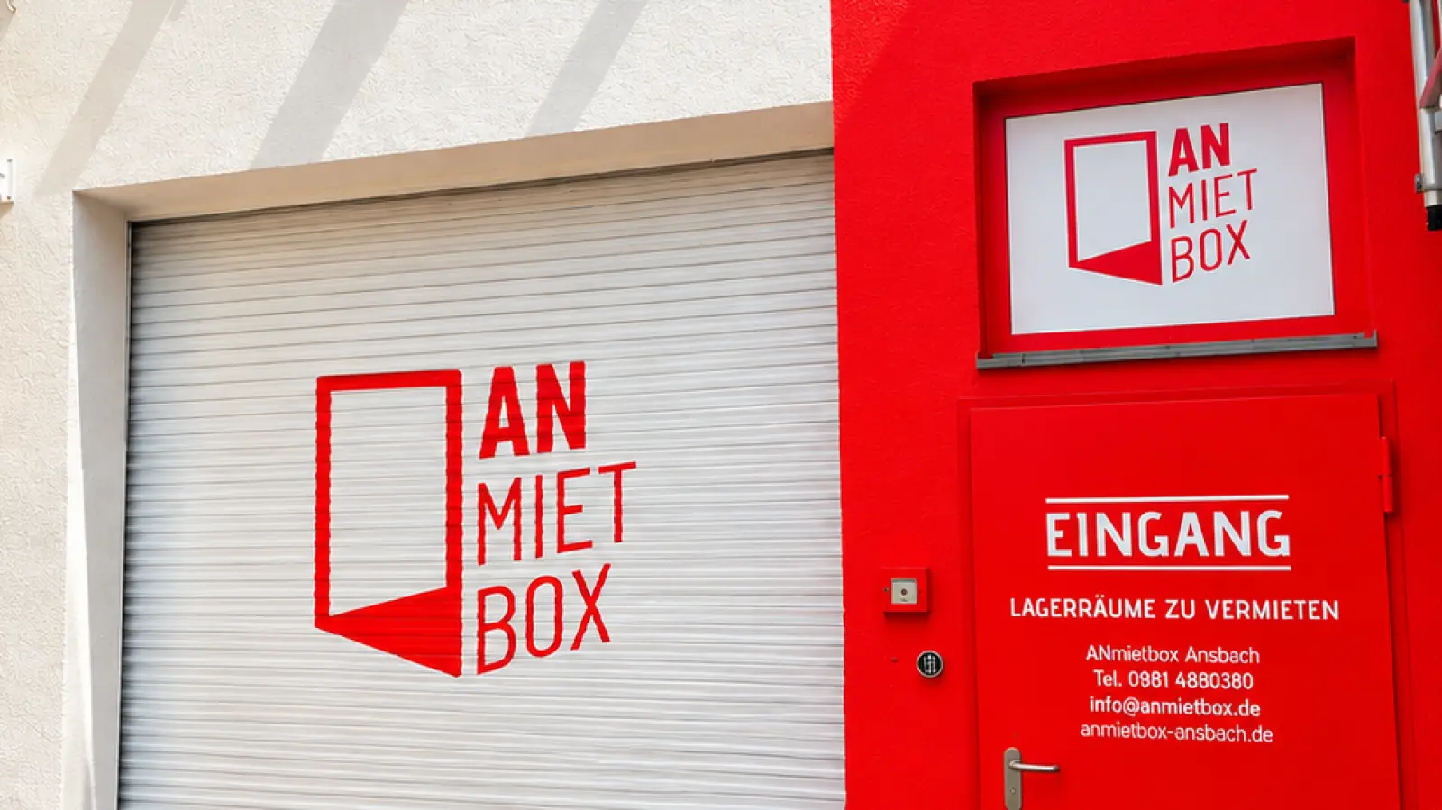Mit dem zusätzlichen Standort in der Draisstraße 20 wird Self-Storage für Privatpersonen und Unternehmen aus Ansbach und der Region noch einfacher und flexibler. (Foto: ANmietbox GmbH)