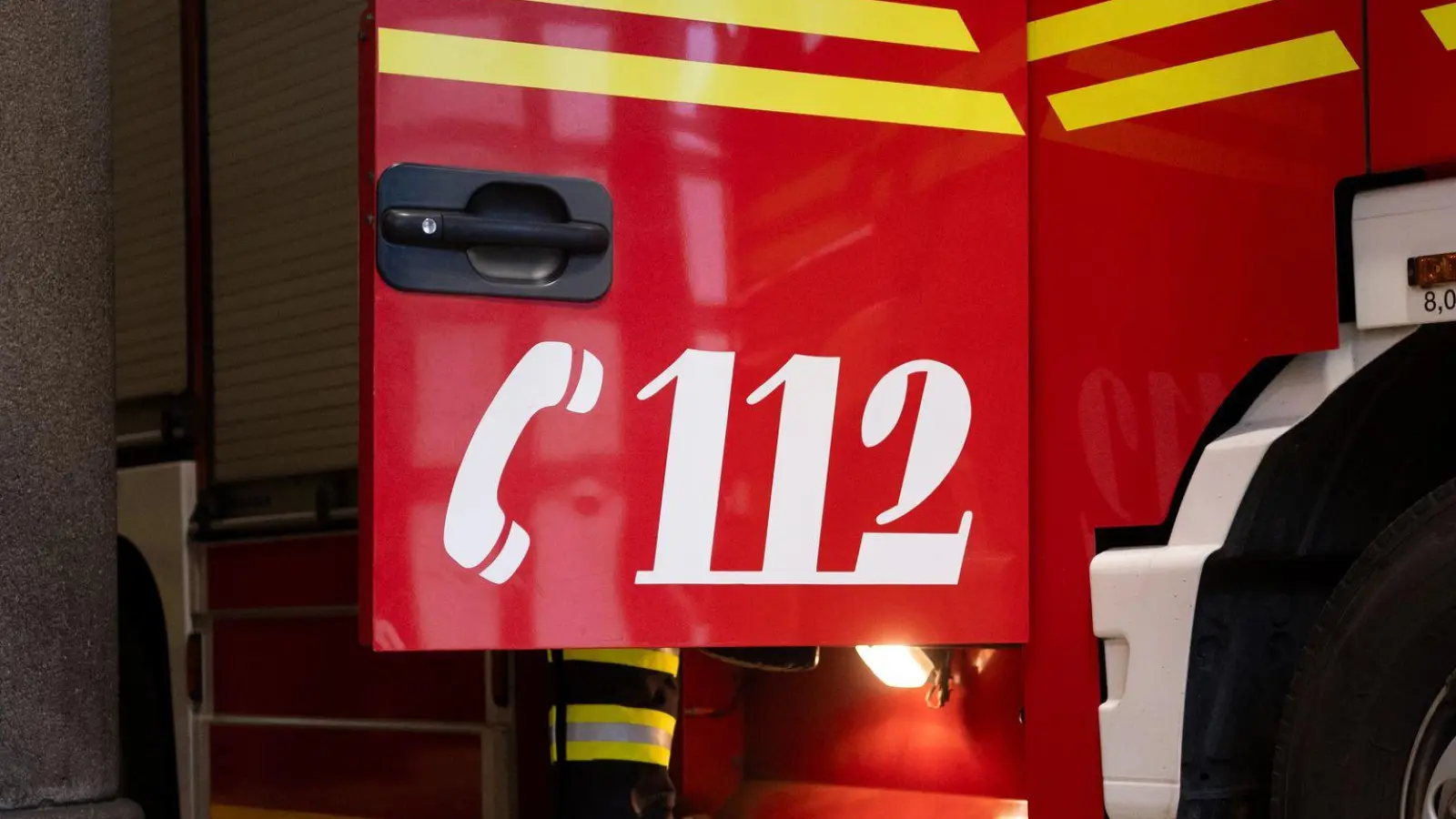 Gasaustritt in einem Supermarkt - die Feuerwehr rückte aus. (Symbolbild)  (Foto: Niklas Treppner/dpa)