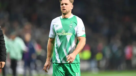 Niclas Füllkrug ist der Top-Stürmer des SV Werder Bremen. (Foto: Carmen Jaspersen/dpa)