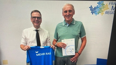 Norbert Kreitinger ist der Sieger. (Foto: Landratsamt/Anne Wagner)
