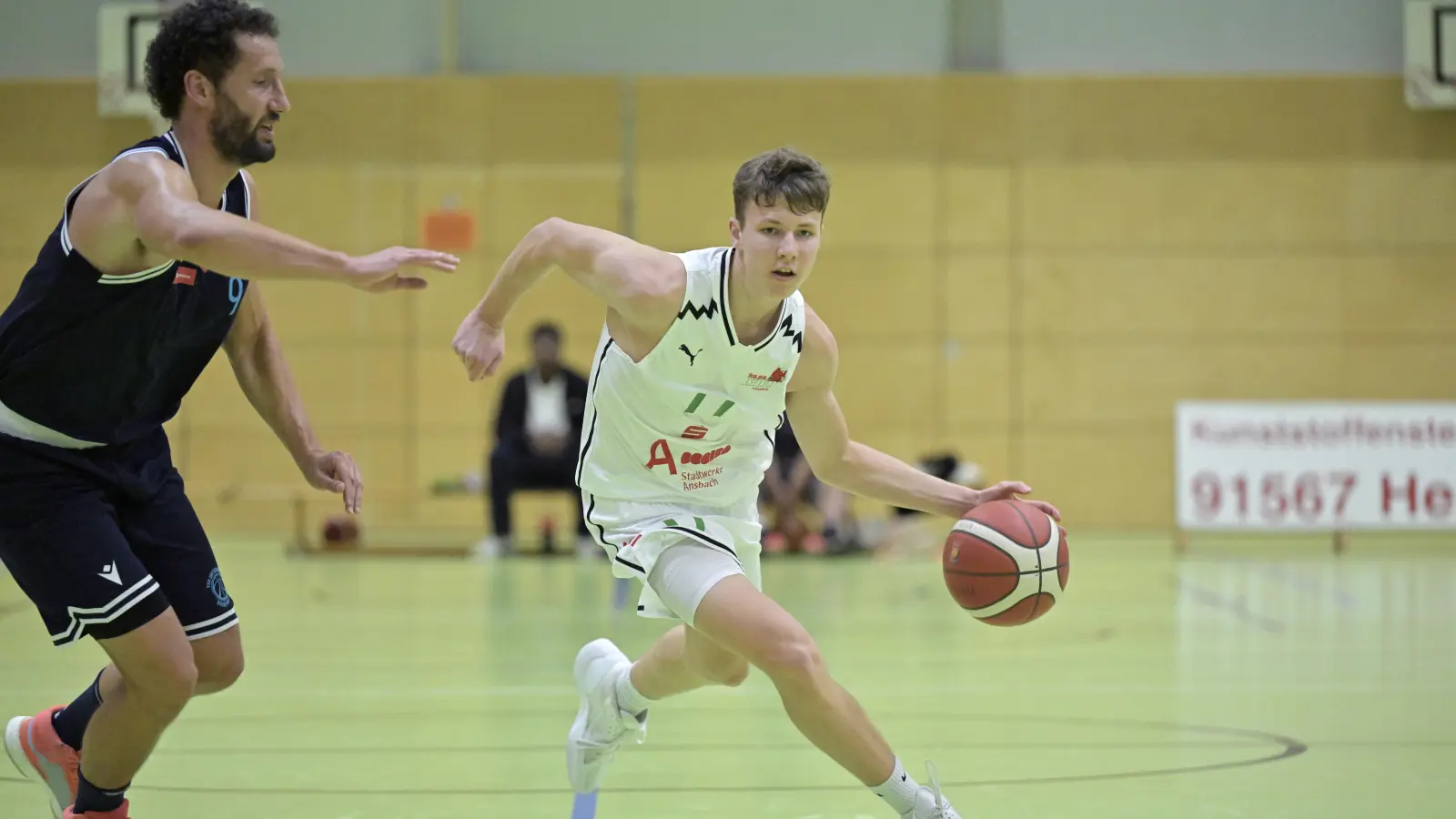 Der erkrankte Joscha Eckert wird den Ansbachern mit seiner Dynamik in München fehlen. (Foto: M. Rügner)