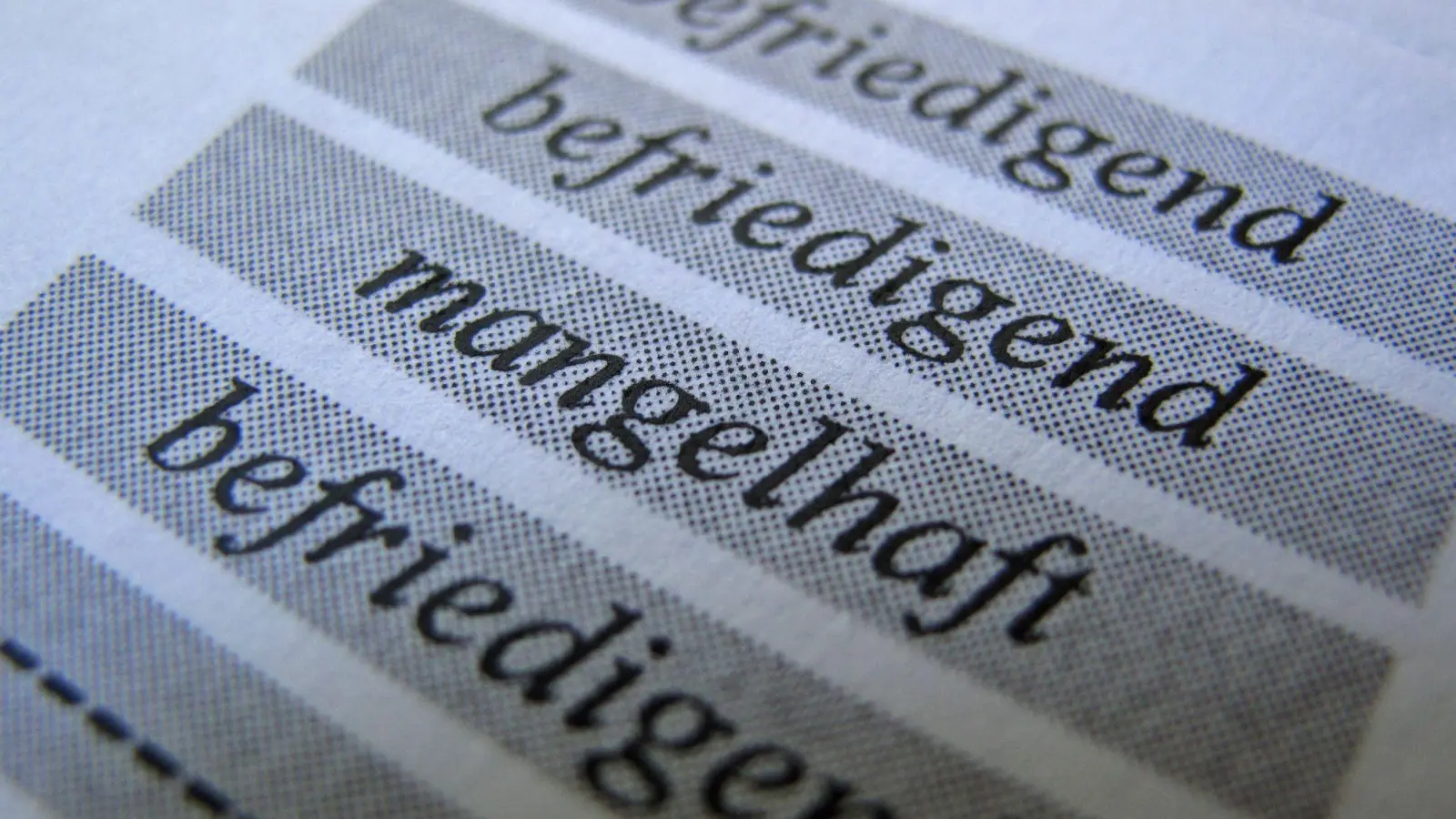 Bei zu vielen Fünfern oder gar Sechsern muss die Klasse wiederholt werden. (Symbolbild) (Foto: picture alliance / dpa)