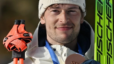 Schreibt wieder sportliche Schlagzeilen: Sturla Holm Laegreid. (Foto: Hendrik Schmidt/dpa)