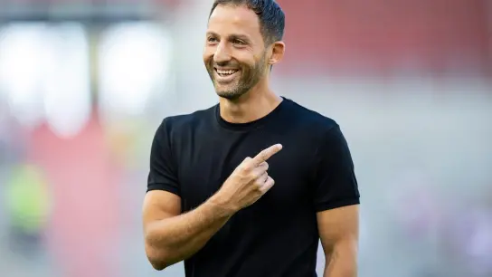 Der Cheftrainer des Fußball-Bundesligisten RB Leipzig: Domenico Tedesco. (Foto: Tom Weller/dpa)
