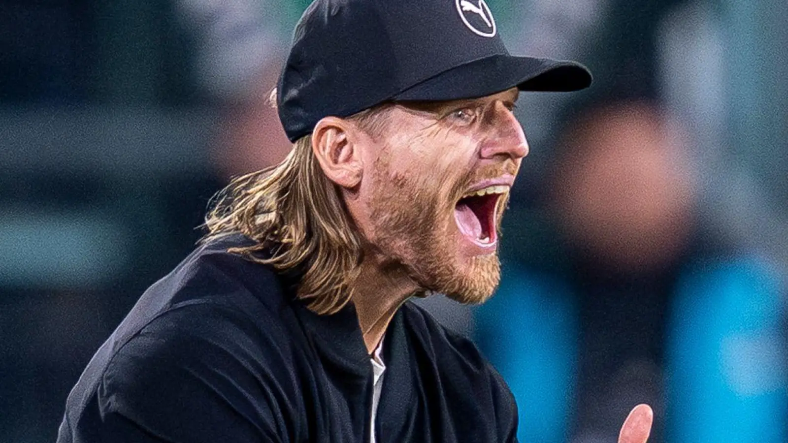 Darf erstmal in Gladbach weitermachen: Interimscoach Polanski (Foto: David Inderlied/dpa)