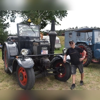 Dieser 90 Jahre alte Lanz-Bulldog von Hans Hufnagel aus Buch (Trautskirchen) war der Star des Oldtimer-Treffens am Sonnensee. (Foto: Fritz Arnold)