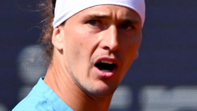 Alexander Zverev jubelt über den Einzug ins Viertelfinale. (Foto: Sven Hoppe/dpa)