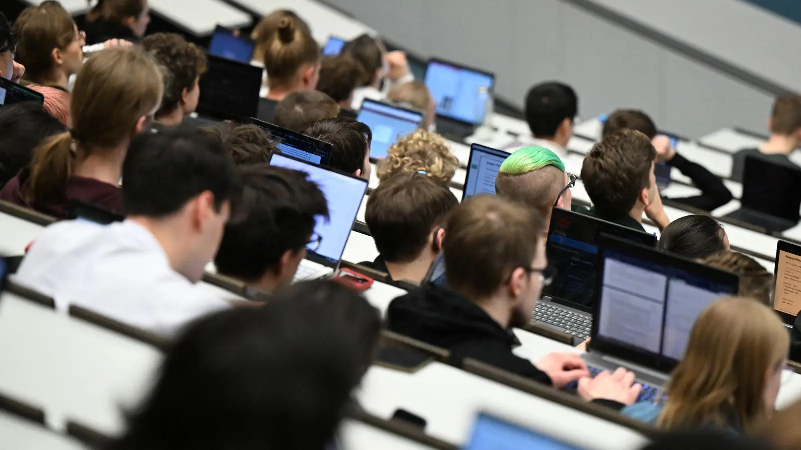 Jeder zehnte Abschluss entfiel auf das Lehramt. (Archivbild) (Foto: Bernd Weißbrod/dpa)