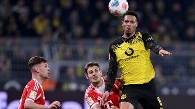 BVB-Profi Nmecha steht vor seiner Vertragsverlängerung in Dortmund (Archivbild) (Foto: David Inderlied/dpa)