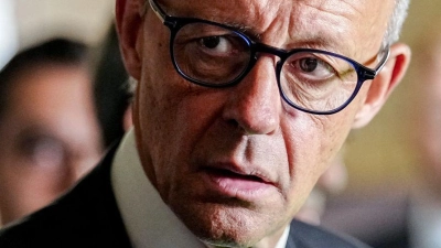 Bundeskanzler Friedrich Merz (CDU) ist in die Ukraine gereist.  (Foto: Kay Nietfeld/dpa)