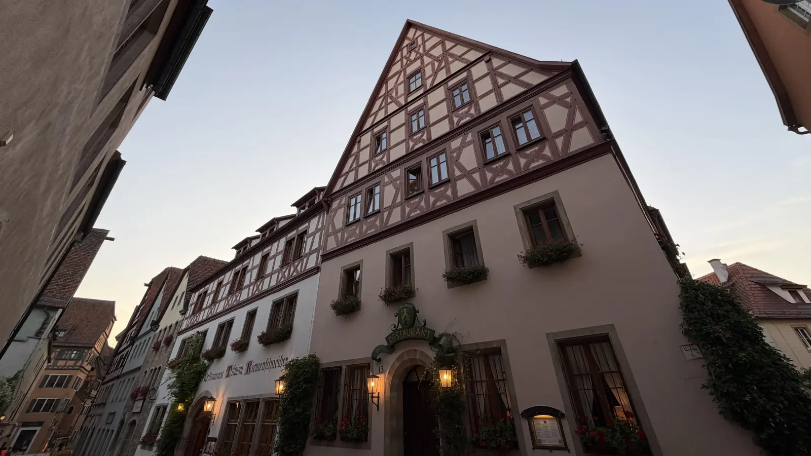 Das Hotel Tilman Riemenschneider in Rothenburg hat eine neue Leitung. (Foto: Gudrun Bayer )