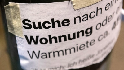 Studierende geben für Wohnen oft einen großen Teil ihres Einkommens aus. (Symbolbild) (Foto: Paul Zinken/dpa)