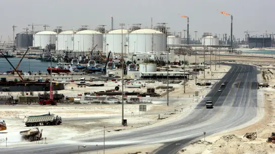 Gasanlagen bei Doha in Katar (Archivbild). (Foto: Tim Brakemeier/dpa)