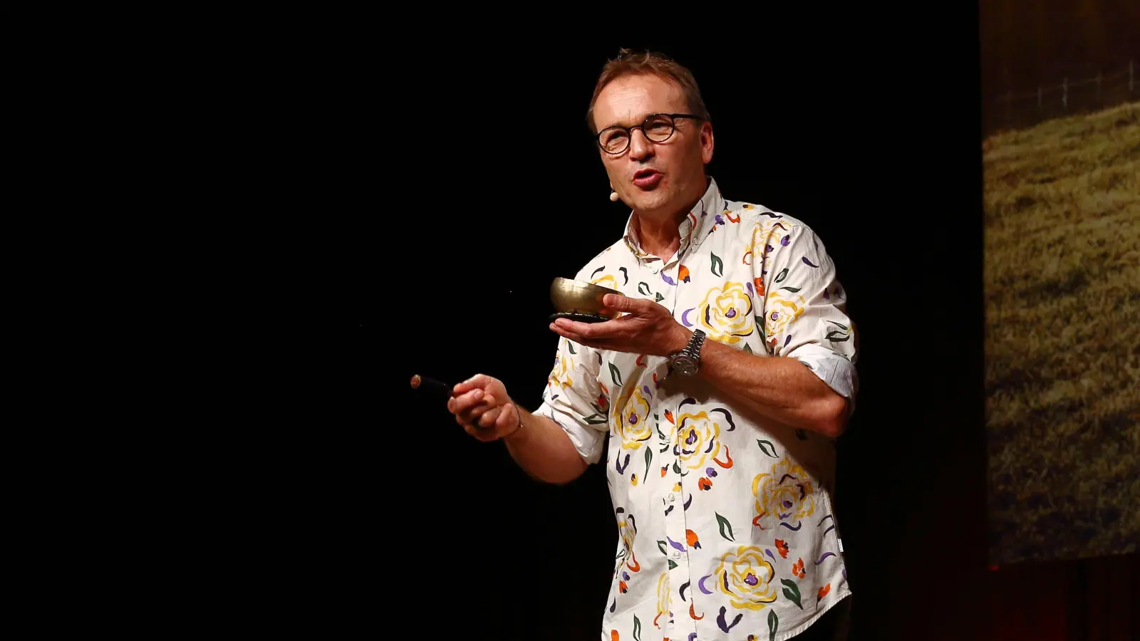 Leutseliger Komiker: Heinrich Del Core. (Foto: Thomas Wirth)