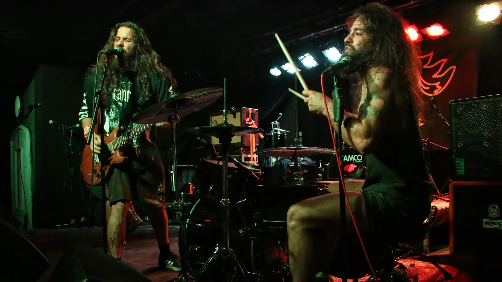 Der absolute Überhammer beim Subkultur-Festival: das Duo Park+Riot, Michael Geib (links) und Samuel Clemens. (Foto: Jens Plackner)