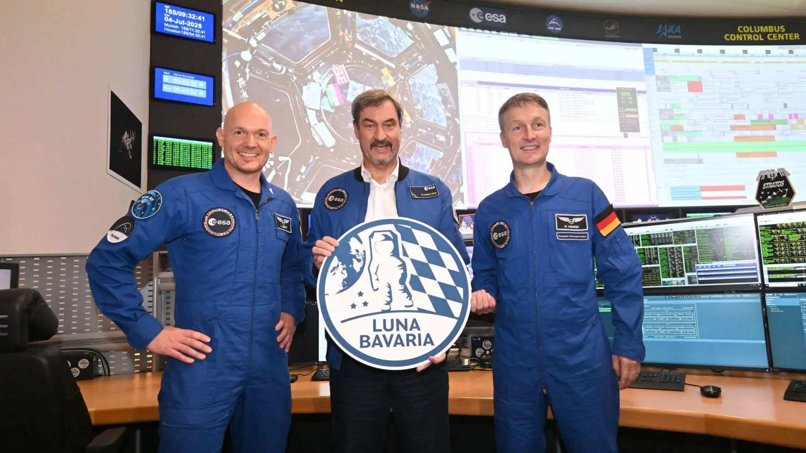 Bayerns Ministerpräsident Markus Söder beim bayerischen „Mondgipfel“.  (Foto: Felix Hörhager/dpa)