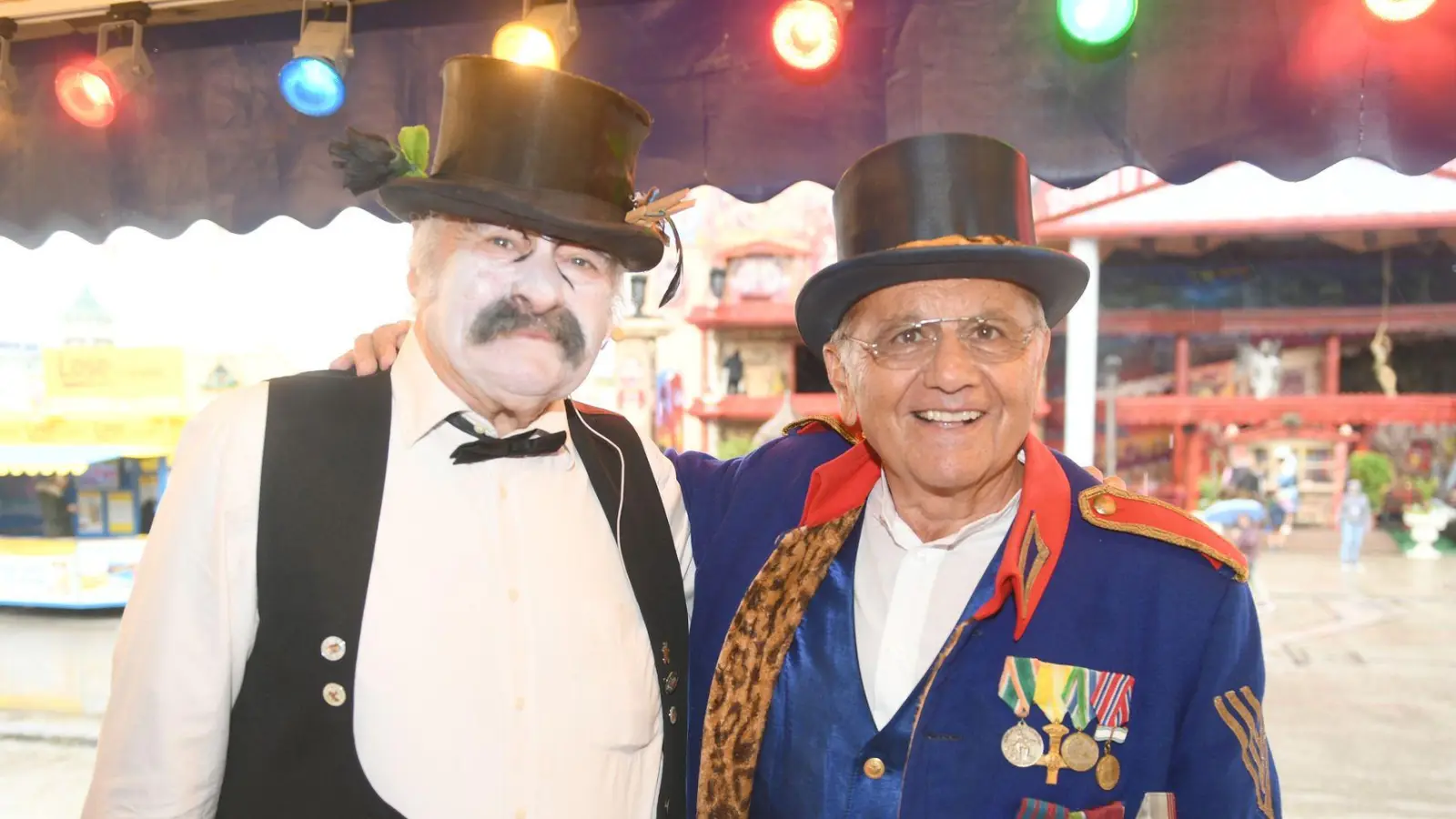 Ringo der Schreckliche (links) und der „Schichtl” Manfred Schauer haben 40 Jahre zusammengearbeitet. (Archivbild)  (Foto: Felix Hörhager/dpa)