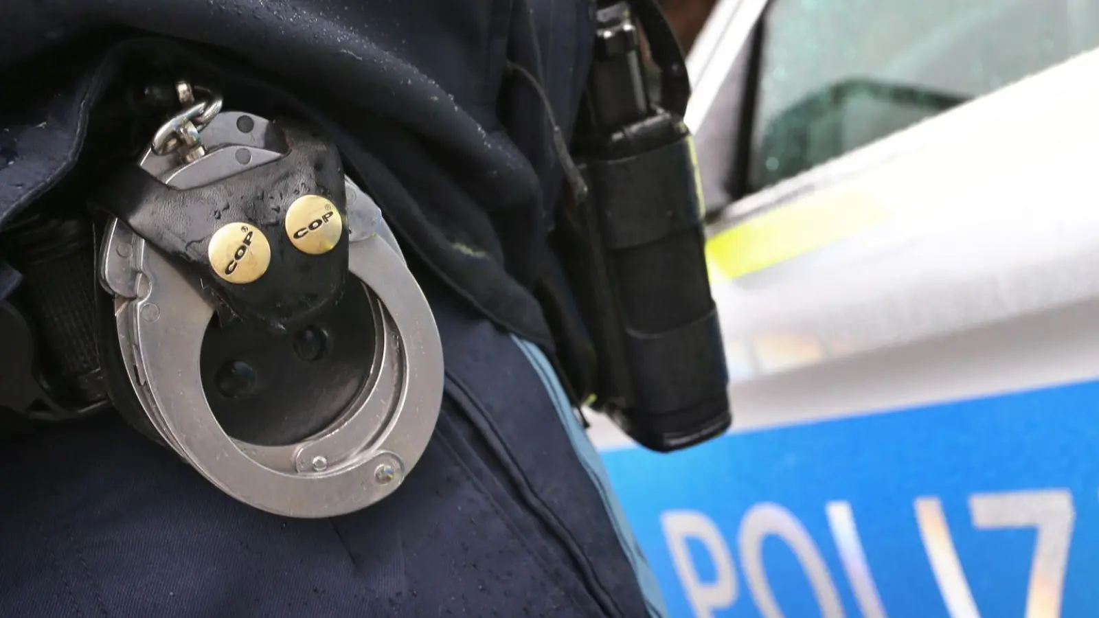 Die Polizei nahm den Mann fest und er kam in eine Justizvollzugsanstalt. (Symbolbild) (Foto: Karl-Josef Hildenbrand/dpa)