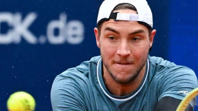 Tennisprofi Jan-Lennard Struff erreichte in München das Halbfinale. (Foto: Sven Hoppe/dpa)