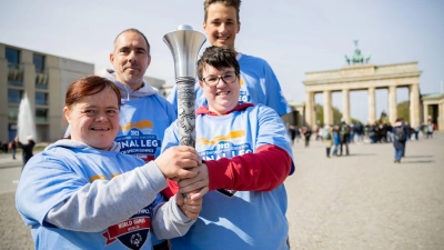 Erstmals finden die Special Olympics World Games in Deutschland statt. (Foto: Christoph Soeder/dpa)