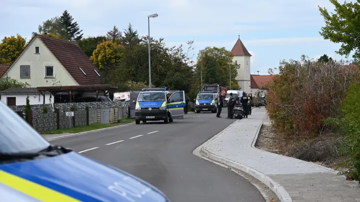 Im Zentrum von Weiltingen fielen um 10.45 Uhr die tödlichen Schüsse. (Foto: Manfred Blendinger)