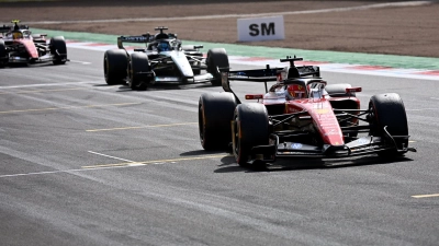 Charles Leclerc bleibt in Silverstone cool. (Foto: Peter Powell/Pool EPA/AP/dpa)