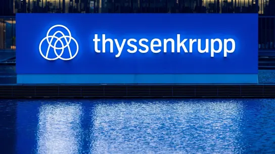 Der Hauptsitz von Thyssenkrupp in Essen. (Foto: Rolf Vennenbernd/dpa)