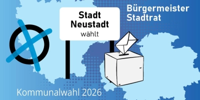 In Neustadt/Aisch findet am 8. März 2026 die Kommunalwahl statt. (Grafik: Susanne Pöhlmann)