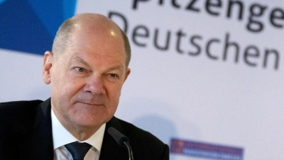 Bundeskanzler Olaf Scholz (SPD), nimmt am Münchener Spitzengespräch der deutschen Wirtschaft 2024 teil. (Foto: Sven Hoppe/dpa)