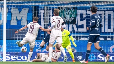 Alexander Rossipal erzielte den Führungstreffer für Dresden. (Foto: David Inderlied/dpa)