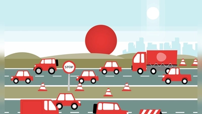 Hochbetrieb auf den Autobahnen: Rund um das lange Pfingstwochenende ist mit starkem Verkehr und einer erhöhten Staugefahr zu rechnen. (Foto: dpa-infografik GmbH/dpa-tmn)