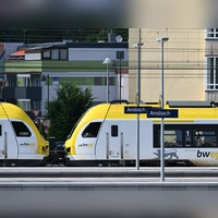 Auch am Bahnhof Ansbach soll künftig ein Alkoholverbot gelten. (Foto: Manfred Blendinger)