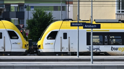 Auch am Bahnhof Ansbach soll künftig ein Alkoholverbot gelten. (Foto: Manfred Blendinger)