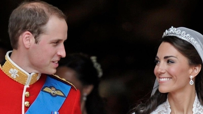 Die Hochzeit von Prinz William und seiner Frau Kate ist 13 Jahre her. (Foto: Martin Meissner/AP/dpa)