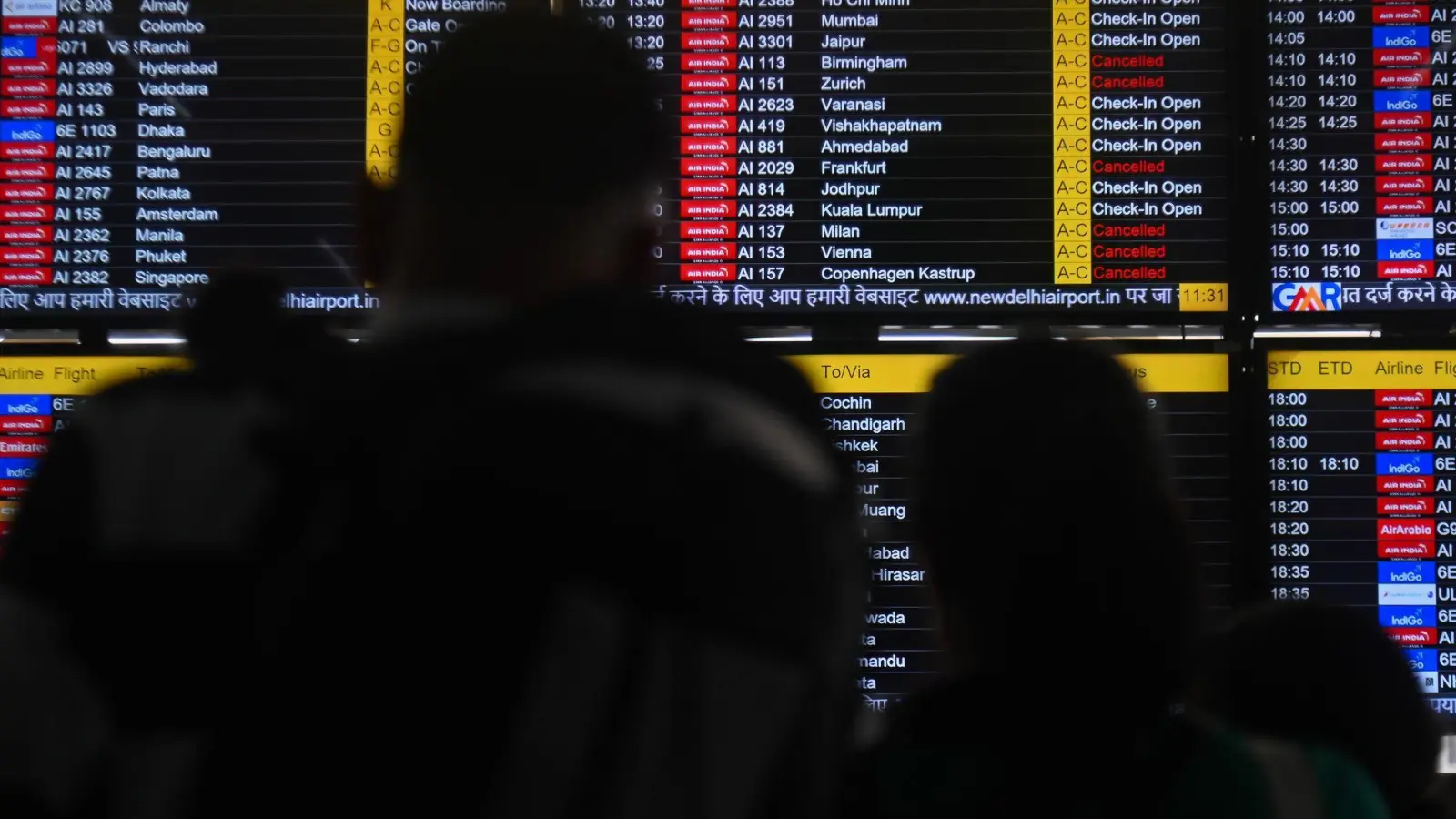 Weltweit fallen viele Flüge aus, weil große Drehkreuze in der Golfregion nicht angeflogen werden können.  (Foto: Kabir Jhangiani/ZUMA Press Wire/dpa)