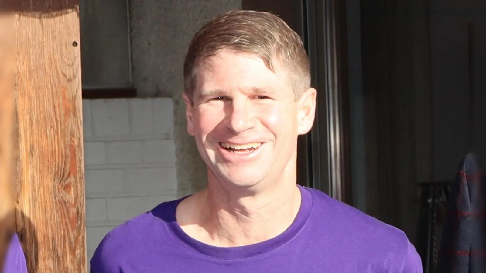 Zur Vision eines vereinten Kontinents und zu einer klimaneutralen Wirtschaftspolitik bekennt sich Markus Wolff (Volt). (Foto: Thomas Schaller)