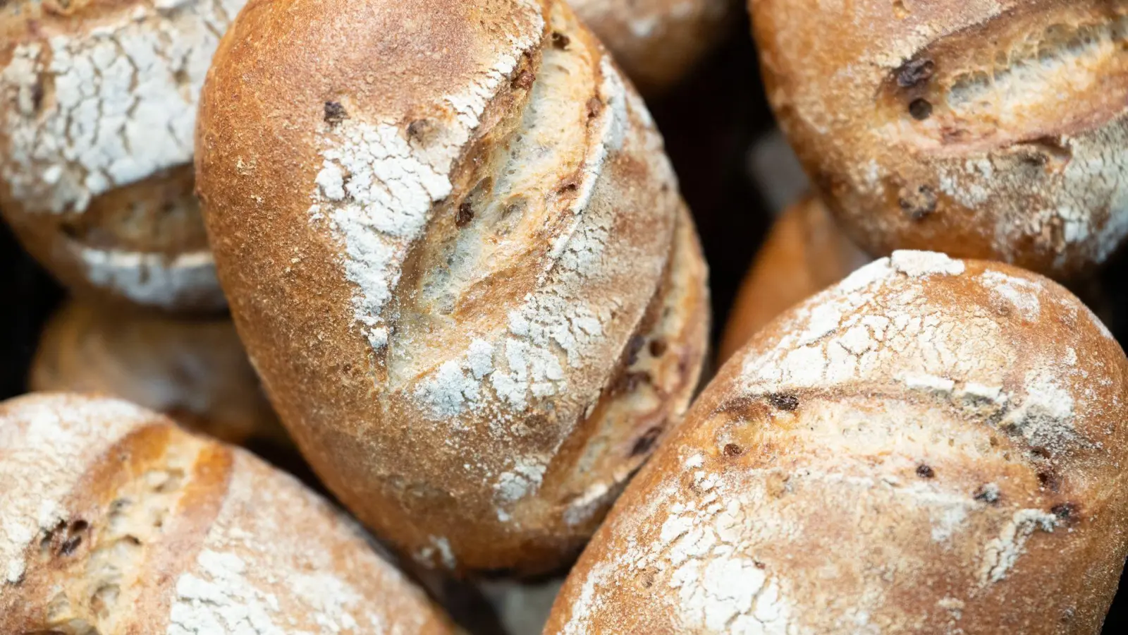 Anstatt Bargeld legt der 67-Jährige ein Brot in die Tasche. (Symbolbild) (Foto: Sebastian Kahnert/dpa)